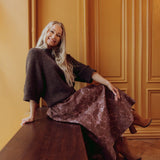 Jacquard Circle Skirt -Hame | Blossom Aikuisten hame Metsola