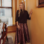 Jacquard Circle Skirt -Hame | Blossom Aikuisten hame Metsola