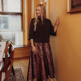 Jacquard Circle Skirt -Hame | Blossom Aikuisten hame Metsola