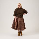 Jacquard Circle Skirt -Hame | Blossom Aikuisten hame Metsola