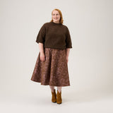Jacquard Circle Skirt -Hame | Blossom Aikuisten hame Metsola