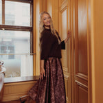 Jacquard Circle Skirt -Hame | Blossom Aikuisten hame Metsola