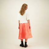 Jacquard Circle Skirt -Hame | Neon Pink Aikuisten hame More Love