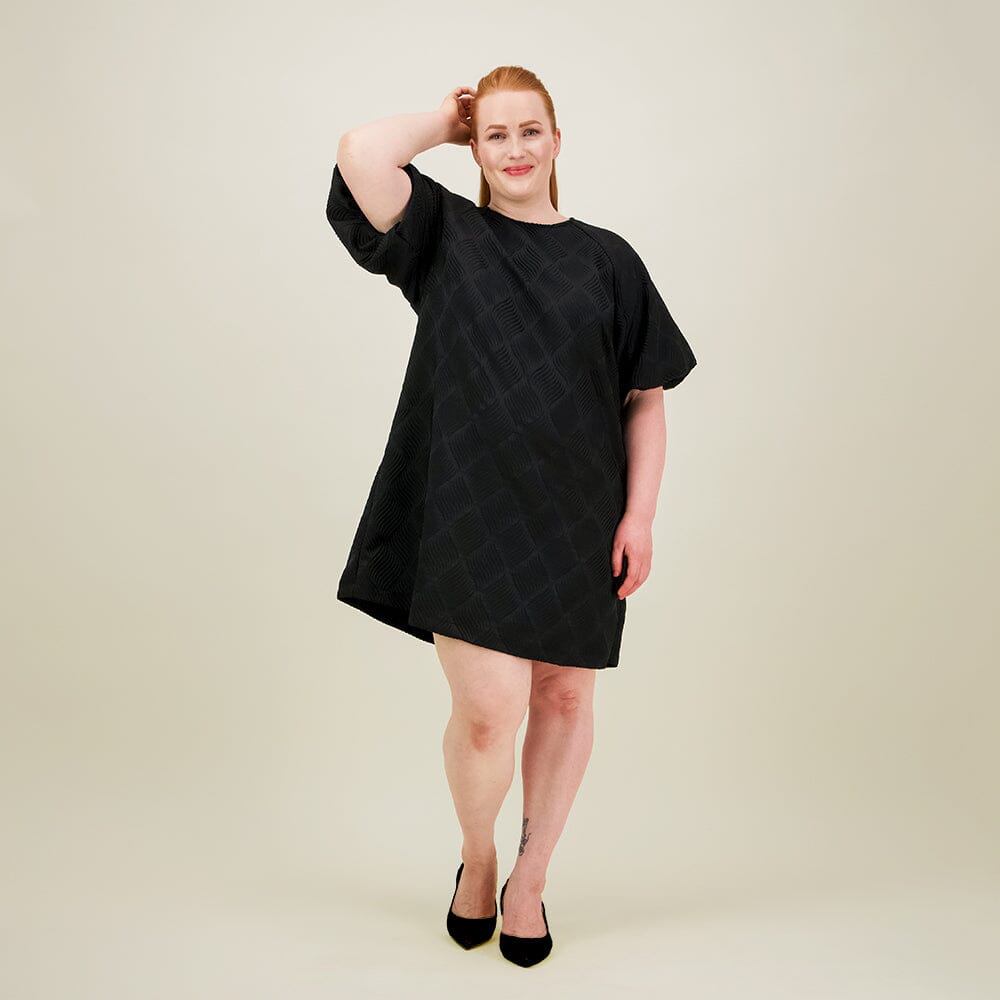 Jacquard Dress -Mekko | Licorice Aikuisten mekko Metsola