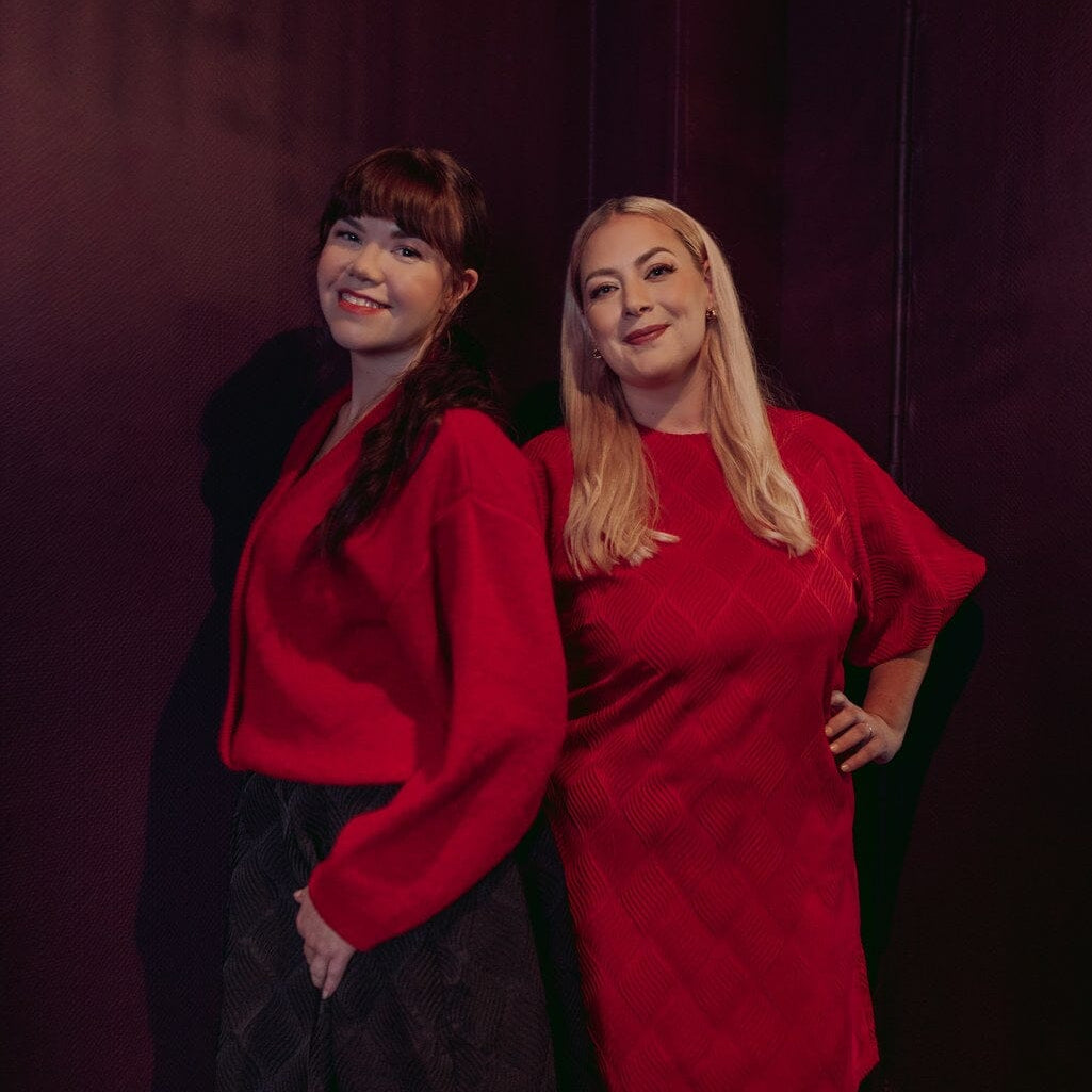 Jacquard Dress -Mekko | Ruby Red Aikuisten mekko Metsola
