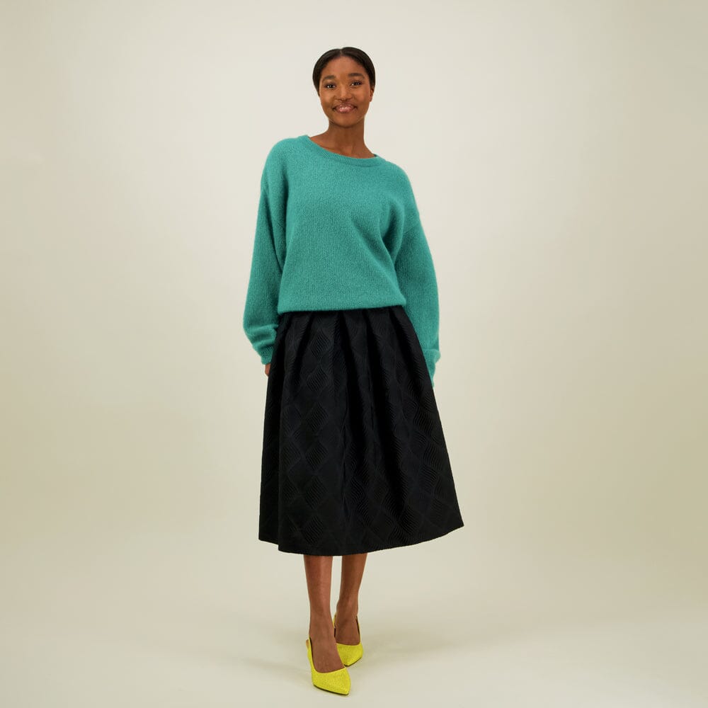 Jacquard Skirt -Hame | Licorice Aikuisten hame Can You Hear Me?