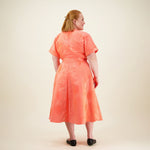 Jacquard Wrap Top -Kietaisupaita | Neon Pink Aikuisten paita More Love