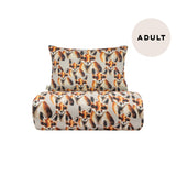 Kettunen -Pussilakanasetti Adult | Sand Pussilakana Metsola