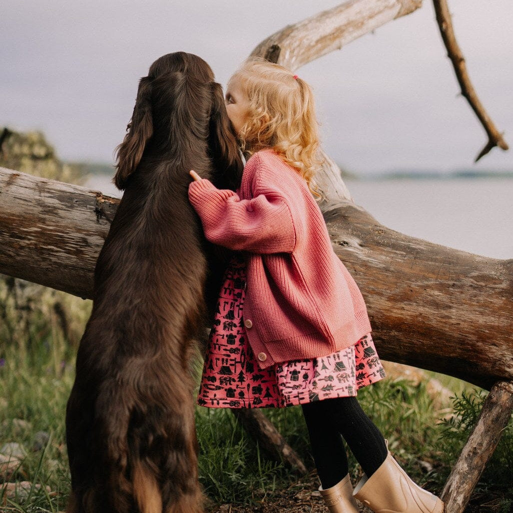 Knit Cardigan -Merinoneuletakki lapselle | Licorice Neuletakki True Campers