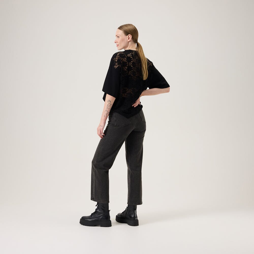 Lace Back -T-Paita | Licorice Aikuisten paita Metsola