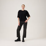 Lace Sleeve -T-Paita | Licorice Aikuisten paita Metsola