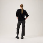 Lace Sleeve -T-Paita | Licorice Aikuisten paita Metsola