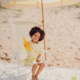 LEMON TREE RIB FRILLA SHIRT | LEMON SORBET Paita Beach Party