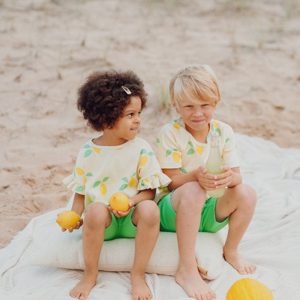 LEMON TREE RIB T-SHIRT | LEMON SORBET Paita Beach Party