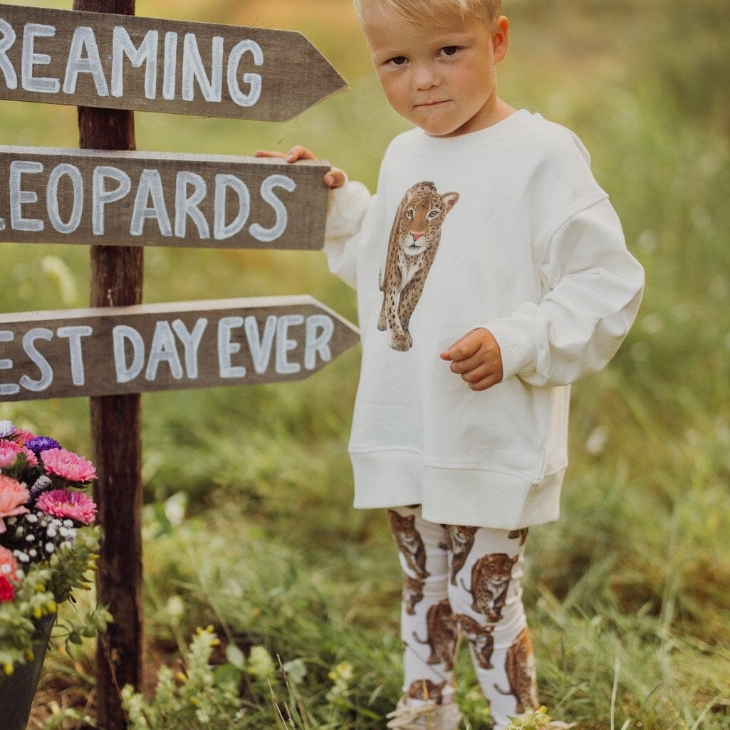 Leopard -Leggingsit | Milky Housut Circus of My Life