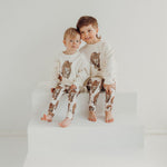 Leopard Oversize Sweater -Collegepaita | Milky Pitkähihainen paita Circus of My Life