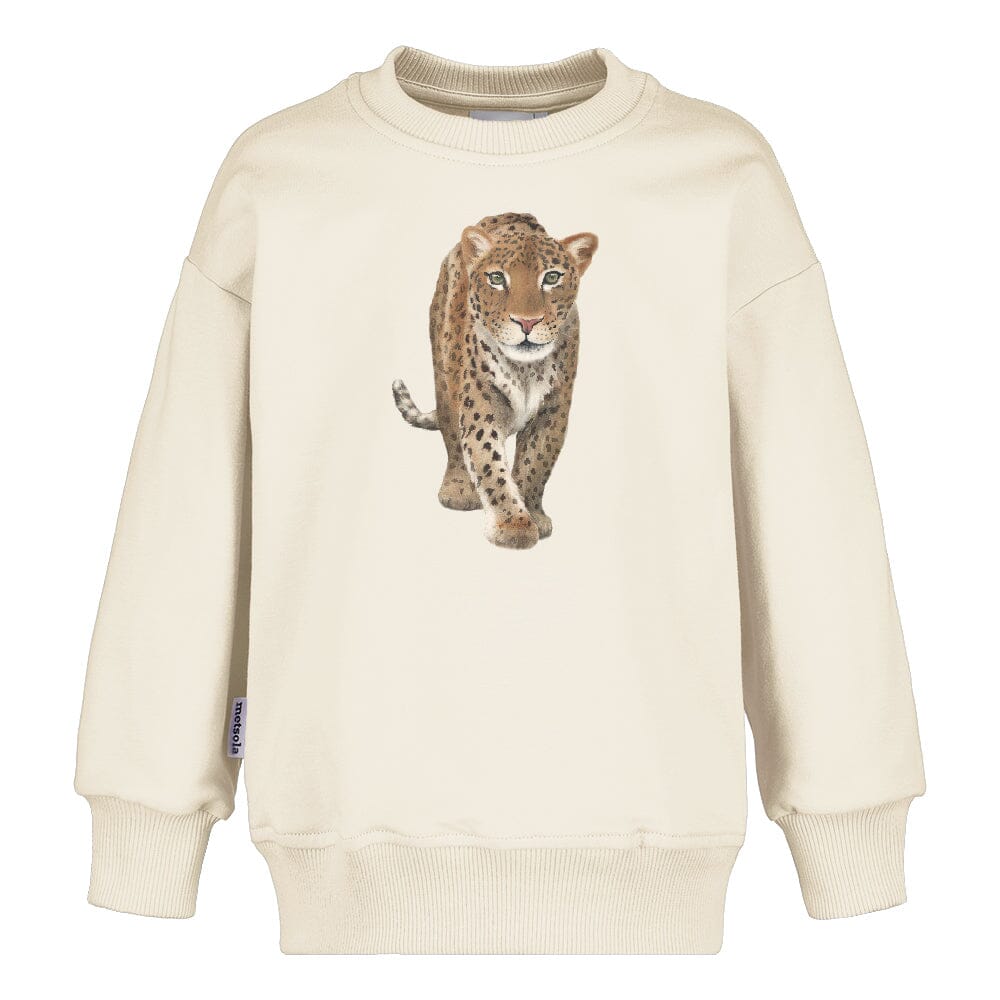 Leopard Oversize Sweater -Collegepaita | Milky Pitkähihainen paita Circus of My Life