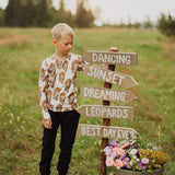 Leopard -Paita | Milky Pitkähihainen paita Circus of My Life