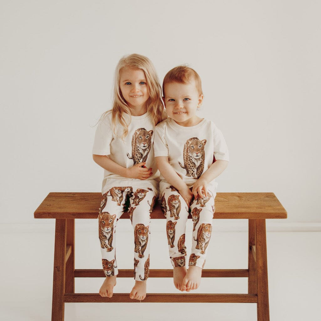 Leopard -T-Paita | Milky Lyhythihainen paita Circus of My Life