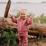 Merino Bear Knit Cardigan -Neuletakki | Rosy Neuletakki True Campers