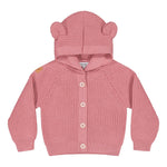 Merino Bear Knit Cardigan -Neuletakki | Rosy Neuletakki True Campers
