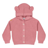 Merino Bear Knit Cardigan -Neuletakki | Rosy Neuletakki True Campers