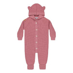 Merino Bear Knit Jumpsuit | Rosy Haalari/Jumpsuit True Campers