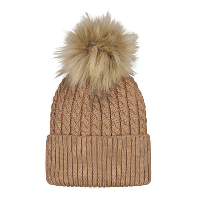 MERINO CABLE BEANIE | PEANUT BUTTER Pipo Little Things in Life