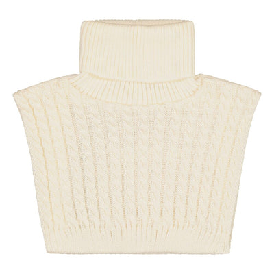 MERINO CABLE NECK WARMER | CREAMY Huivi Little Things in Life