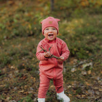 MERINO FLEECE OVERALL | RASPBERRY Jumpsuit Little Things in Life
