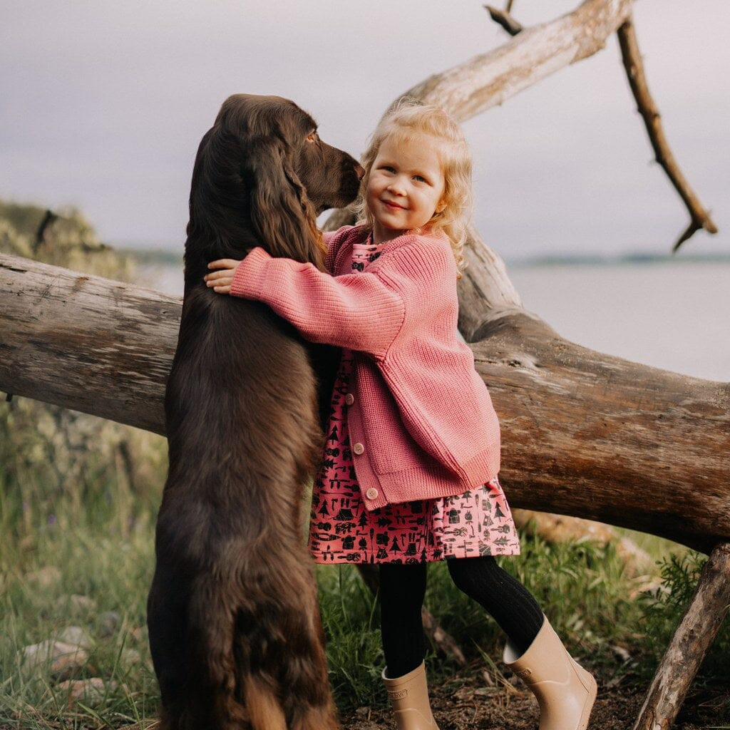 Merino Knit Cardigan -Neuletakki | Licorice Neuletakki True Campers