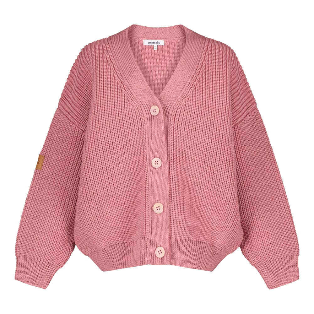 Merino Knit Cardigan -Neuletakki | Rosy Neuletakki True Campers