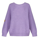MERINO KNIT JUMPER | ICY LILAC Paita Little Things in Life