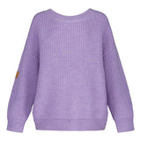 MERINO KNIT JUMPER | ICY LILAC Paita Little Things in Life