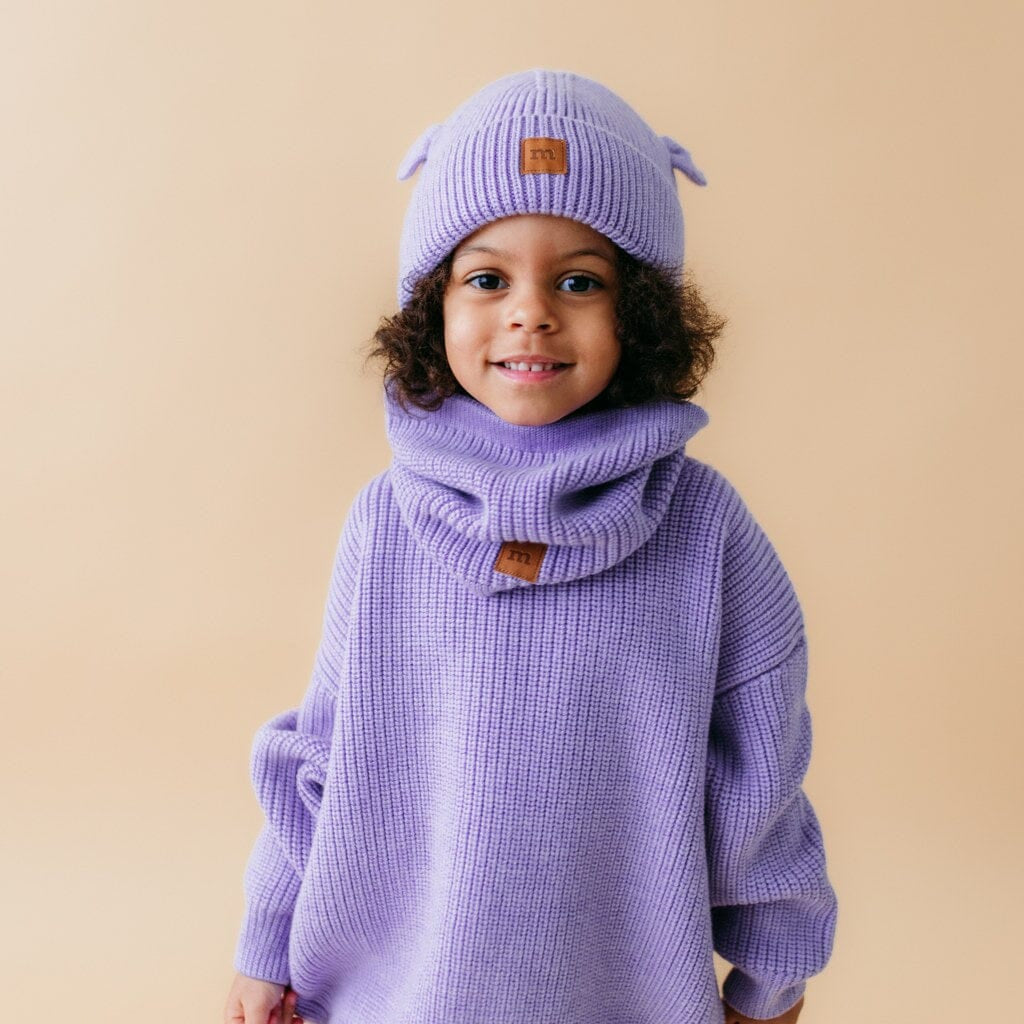 MERINO KNIT JUMPER | ICY LILAC Paita Little Things in Life