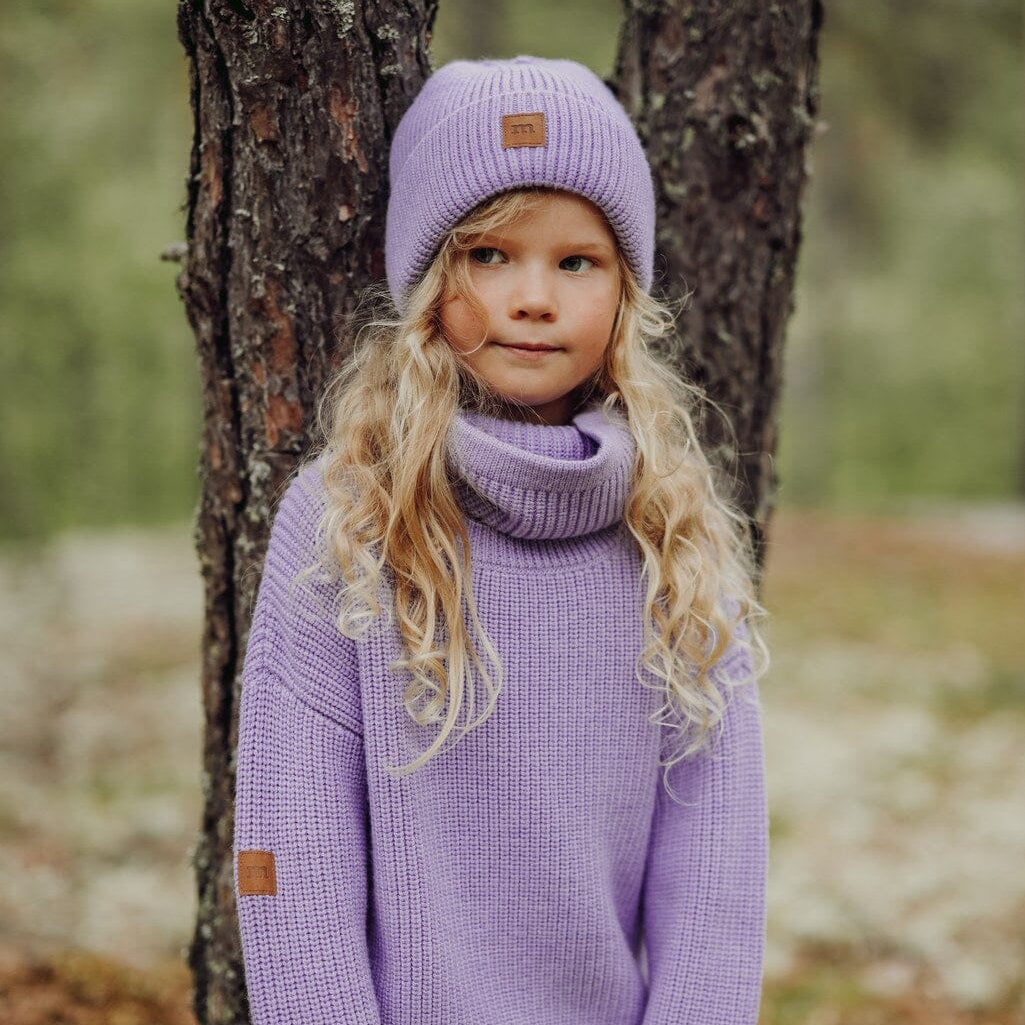 MERINO KNIT JUMPER | ICY LILAC Paita Little Things in Life