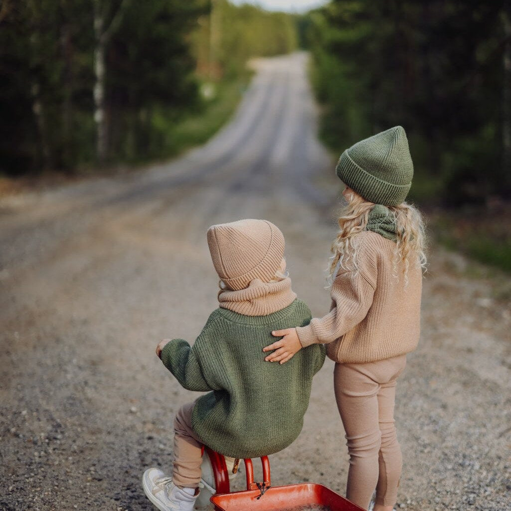 MERINO KNIT JUMPER | PEANUT BUTTER Paita Little Things in Life