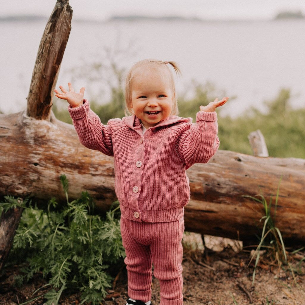 Merino Knit -Leggingsit | Rosy Housut True Campers