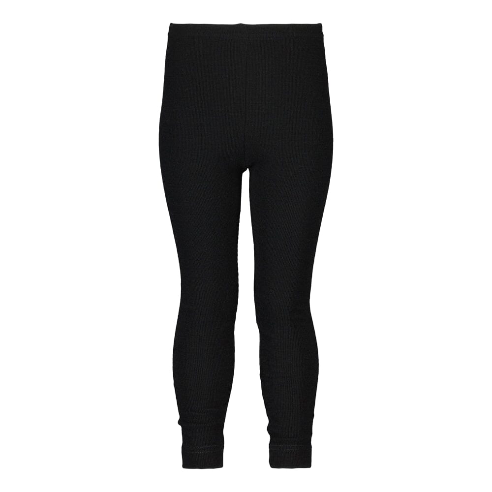 MERINO RIB LEGGINGS | BLACK