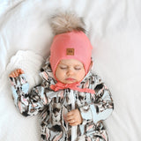 Mini Crystal Hat -Puuvillapipo | Peachy Pink Pipo Circus of My Life