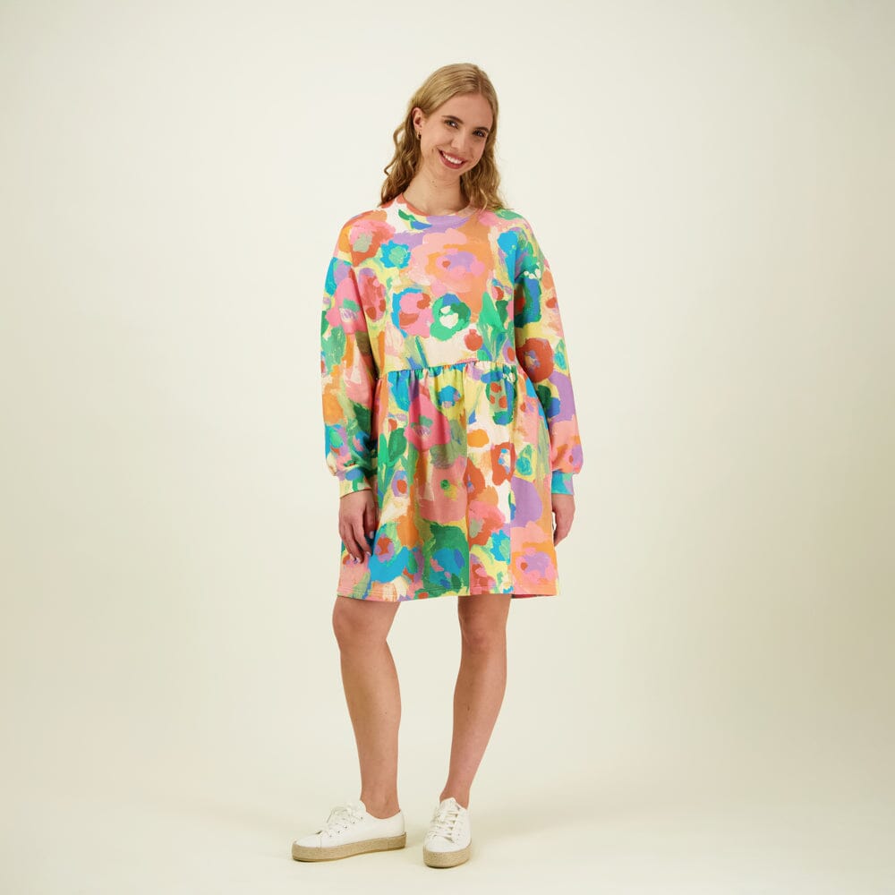 Miracles Ruffle Sweater Dress -Mekko | Spring Aikuisten mekko C'est La Vie!