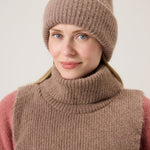 Mohair Neck Warmer -Villakauluri | Tokyo Taupe Aikuisten kauluri Oh, Oui!