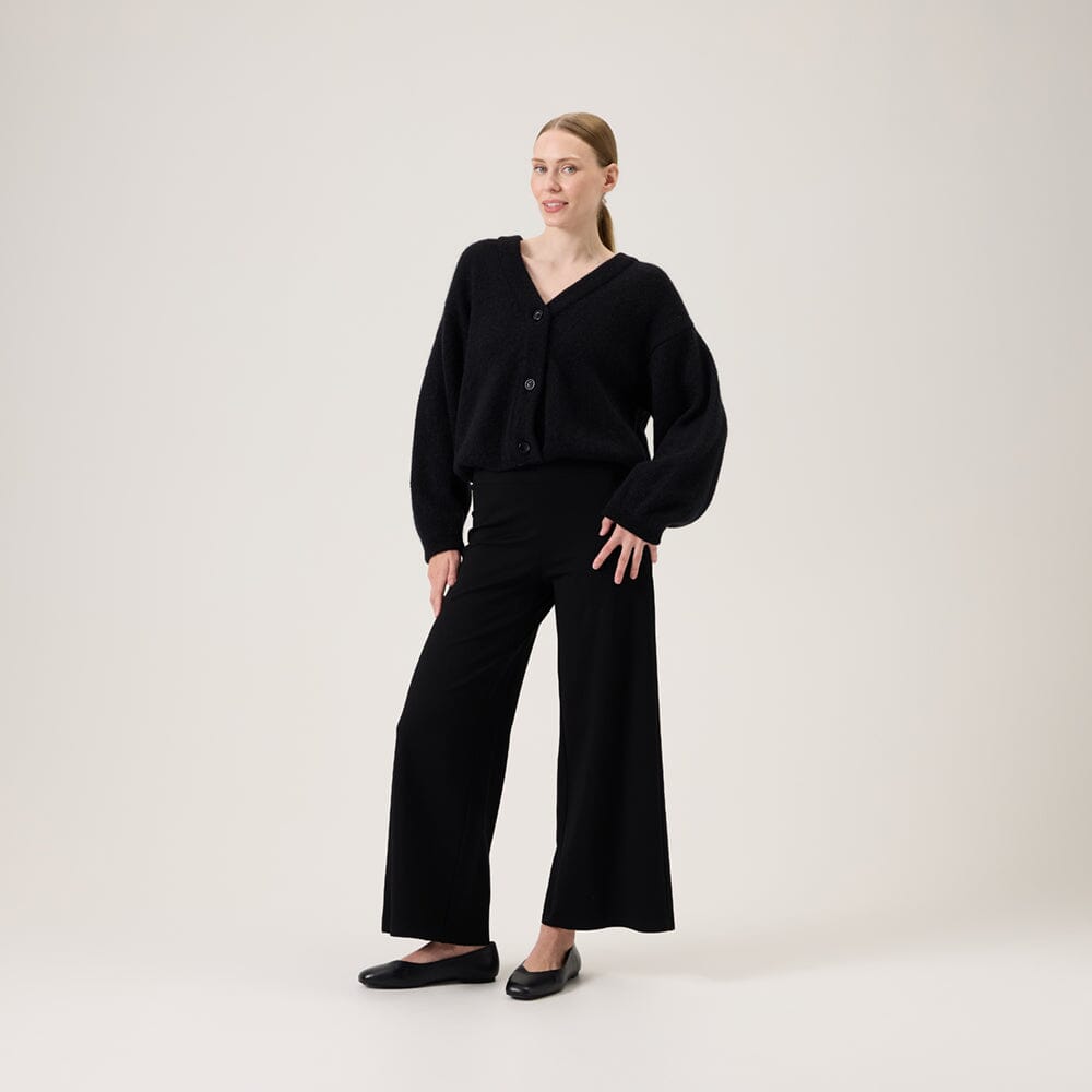 Mohair Short Cardigan -Neuletakki | Licorice Aikuisten neuletakki Oh, Oui!