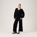 Mohair Short Cardigan -Neuletakki | Licorice Aikuisten neuletakki Oh, Oui!
