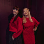 Mohair Short Cardigan -Neuletakki | Ruby Red Aikuisten neuletakki Metsola