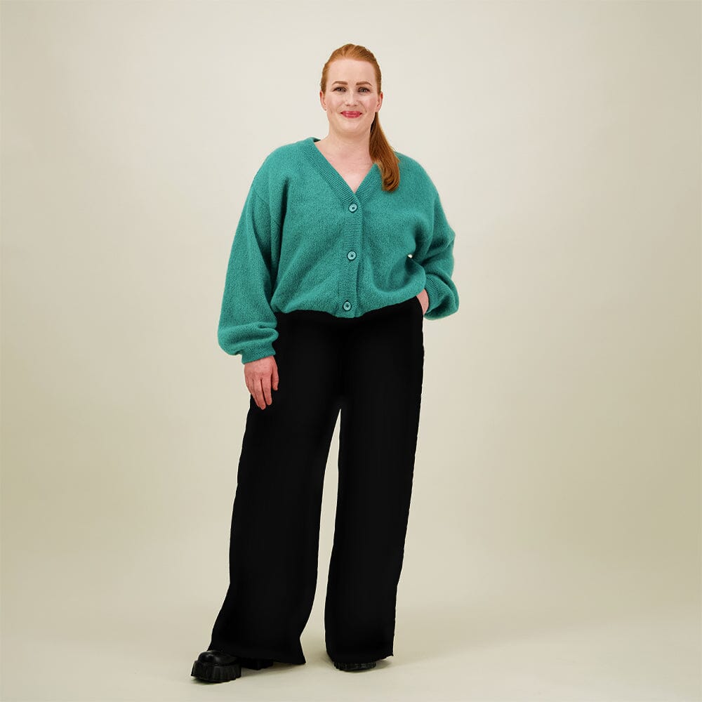 Mohair Short Cardigan -Neuletakki | Wasabi Aikuisten neuletakki Can't Stop Dreaming