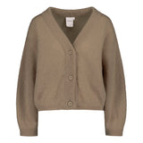 Mohair Short Cardigan | Tokyo Taupe Aikuisten neuletakki Oh, Oui!