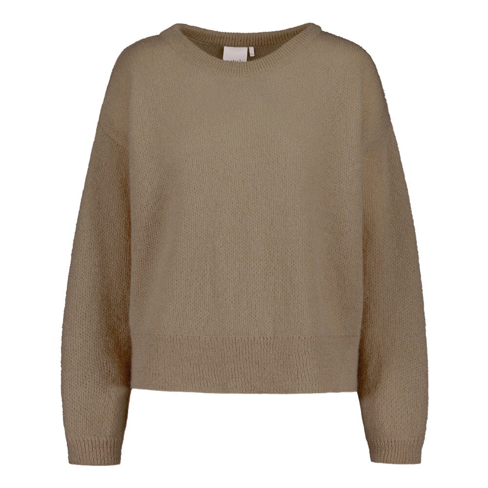 Mohair Sweater | Tokyo Taupe Aikuisten neulepaita Oh, Oui!
