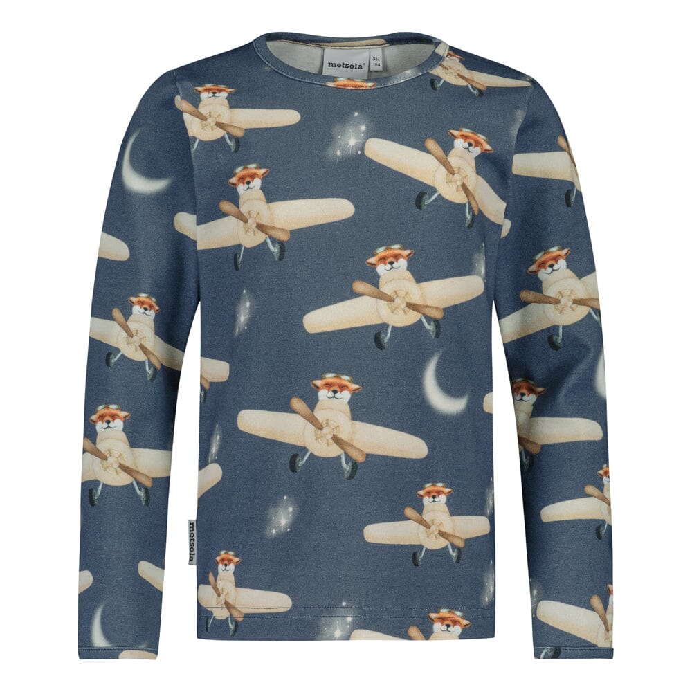 Night Pilot Shirt Ls | Night Sky Pitkähihainen paita Winter Wonders