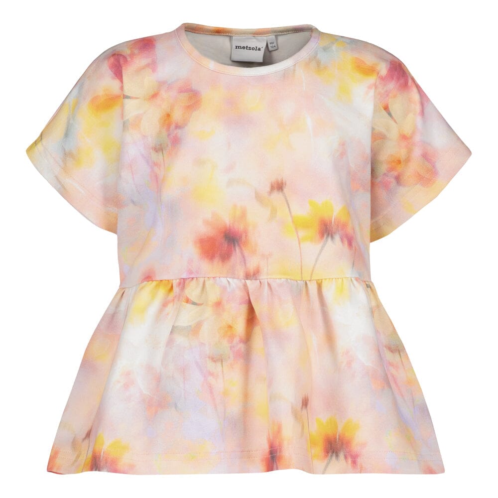 PASTEL DANCE PEPLUM SHIRT Paita Beach Party